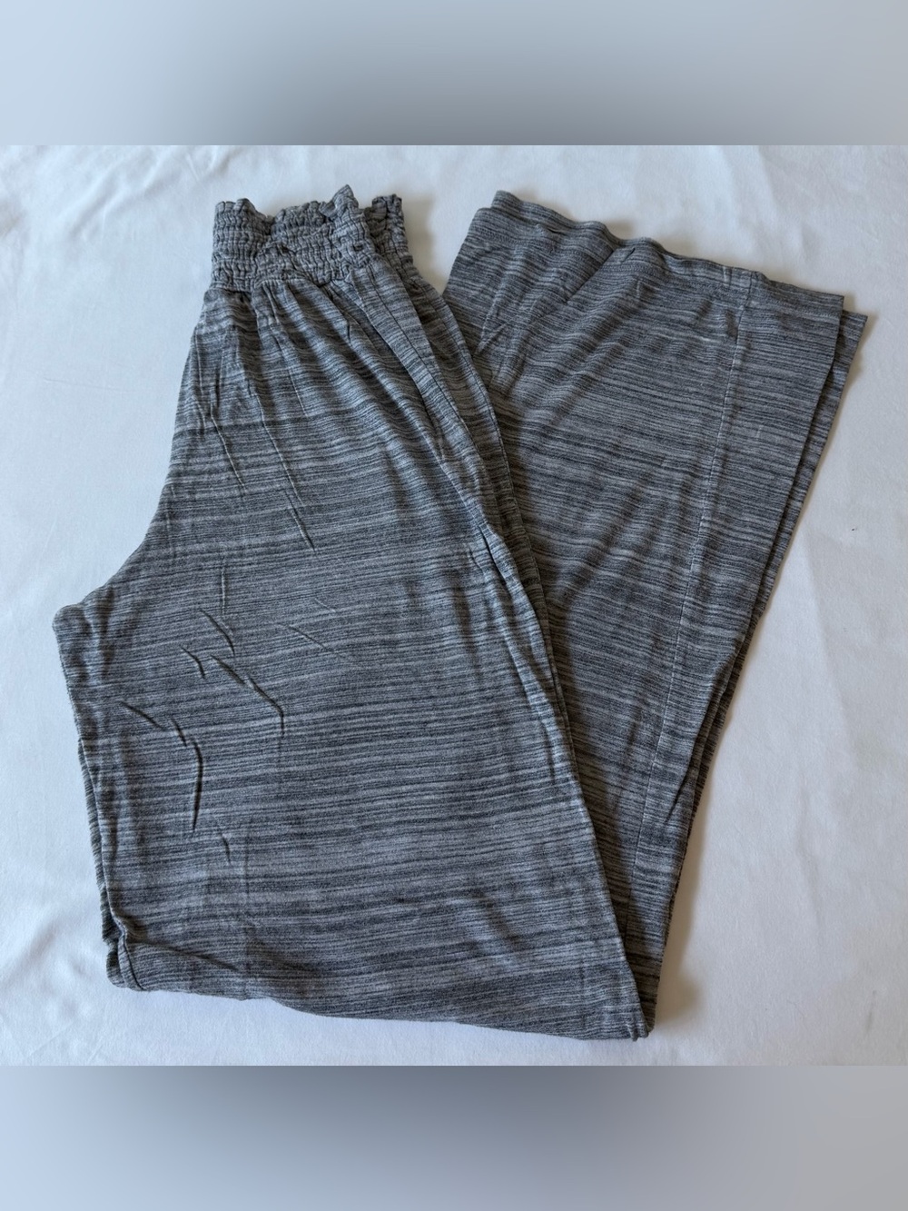 Mossimo Supply Co. Heather Gray Casual Lounge Wide Leg Pants Women’s Size XS
